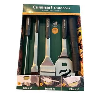 Cuisinart 5-piece BBQ tools NIB